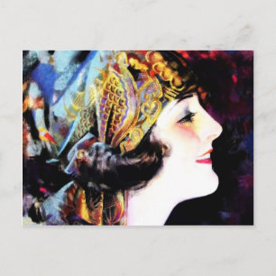 Martha Mansfield, eine leise Filmlegende Postkarte