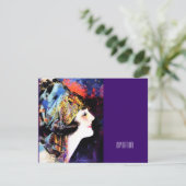 Martha Mansfield Einladung (Stehend Vorderseite)