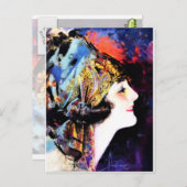 Martha Mansfield Postkarte (Vorne/Hinten)