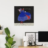 Martha Romme Couture Design Pluvoise Poster (Heimbüro)