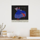 Martha Romme Couture Design Pluvoise Poster (Küche)