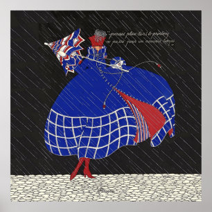 Martha Romme Couture Design Pluvoise Poster