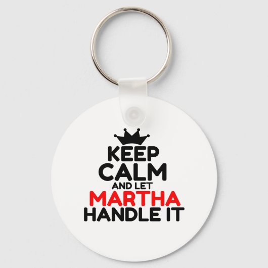 MARTHA SCHLÜSSELANHÄNGER (Vorderseite)