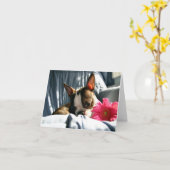 Martha und Gerber Daisy Karte (Gelbe Blume)