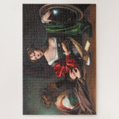 Martha und Mary Magdalene (1598) von Caravaggio Puzzle (Vertikal)