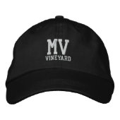 Martha Vineyard Cap (einstellbar) Bestickte Baseballkappe (Vorderseite)
