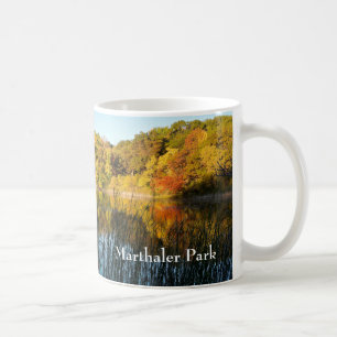 Marthaler Park Herbstreflektionen Kaffeetasse