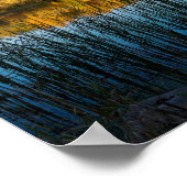 Marthaler Park Herbstreflektionen Poster (Ecke)