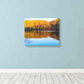 Marthaler-Park-Teich und Waldgebiete Leinwanddruck (Insitu (Holzboden))