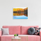 Marthaler-Park-Teich und Waldgebiete Leinwanddruck (Insitu (Wohnzimmer))