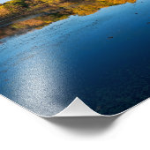 Marthaler Park Wälder und Reflexionen Herbst Fotodruck (Ecke)