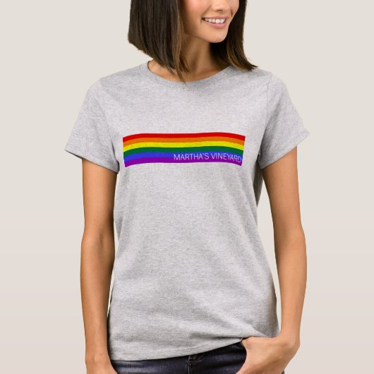 Martha's Rainbow-T-Shirt T-Shirt (Vorderseite)