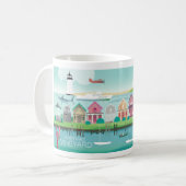 Martha's Vineyard 11oz oder 15oz Tasse (Vorderseite Links)