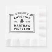 Martha's Vineyard Adirondack Chair Napkins Serviette (Vorderseite)