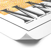 Martha's Vineyard am Strand Poster (Ecke)