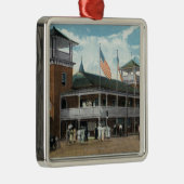 Martha's Vineyard, Ansicht Tivolis Silbernes Ornament (Rechts)