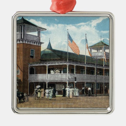 Martha's Vineyard, Ansicht Tivolis Silbernes Ornament (Vorne)