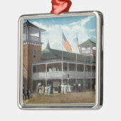 Martha's Vineyard, Ansicht Tivolis Silbernes Ornament (Links)