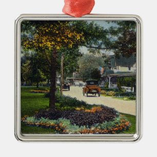 Martha's Vineyard, Ansicht von Hartford-Park Silbernes Ornament
