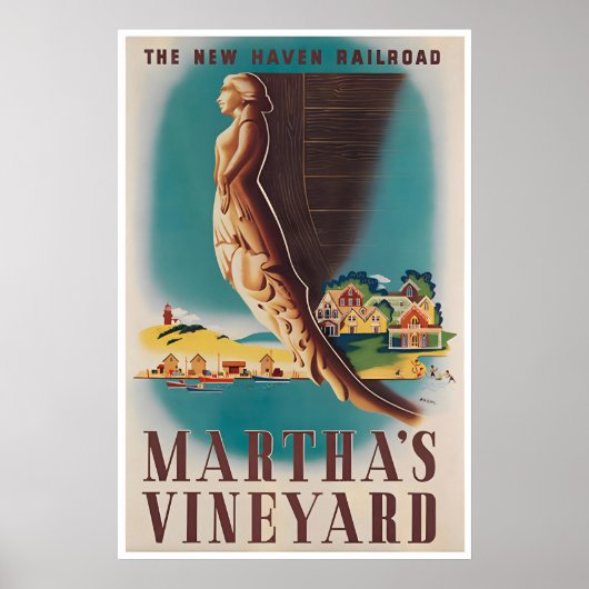 Martha's Vineyard Art Ben Nason Druck Poster (Vorne)