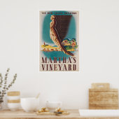 Martha's Vineyard Art Ben Nason Druck Poster (Küche)