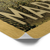 Martha's Vineyard Beach Vintage Poster (Ecke)