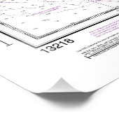 Martha's Vineyard blockiert Island Nautical Chart Fotodruck (Ecke)