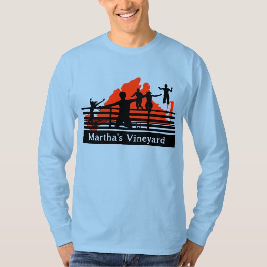 Martha's Vineyard Bridge Jump Long Sleeve T-Shirt (Vorderseite)