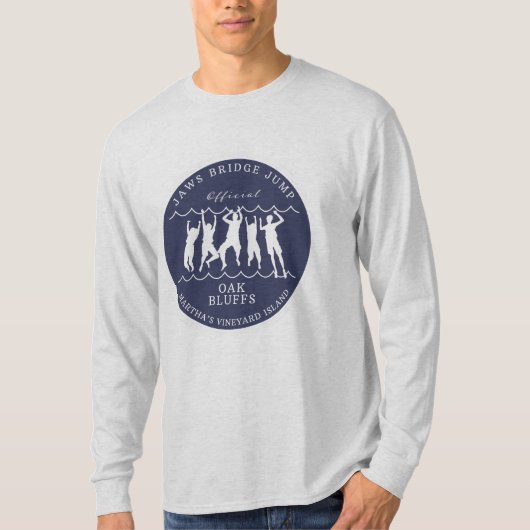 Martha's Vineyard Bridge Jump Long Sleeve T-Shirt (Vorderseite)