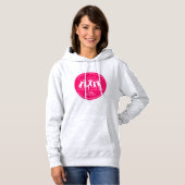 Martha's Vineyard Bridge Jump Pink Logo Hoodie (Vorne ganz)
