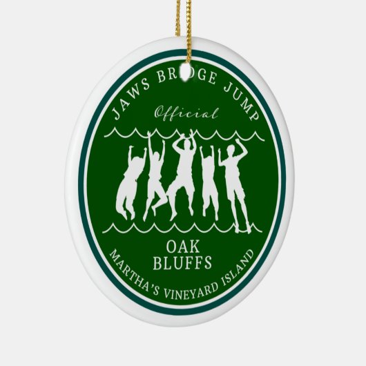 Martha's Vineyard Bridge Keramik Ornament (Rechts)