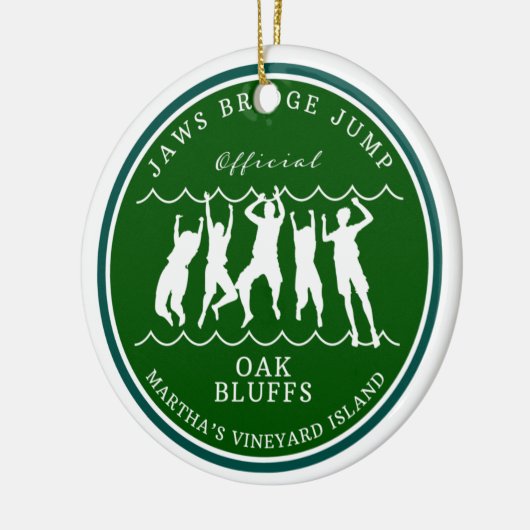 Martha's Vineyard Bridge Keramik Ornament (Links)