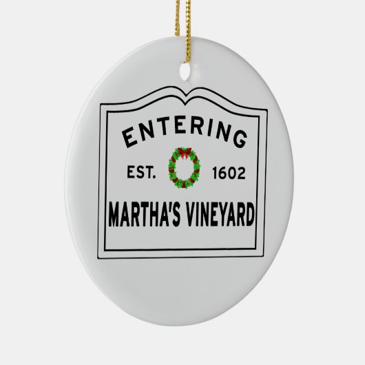Martha's Vineyard Christmas Ornament (Rechts)