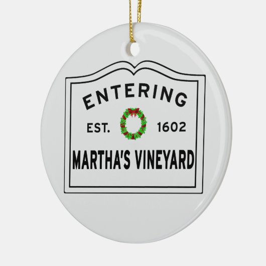 Martha's Vineyard Christmas Ornament (Links)