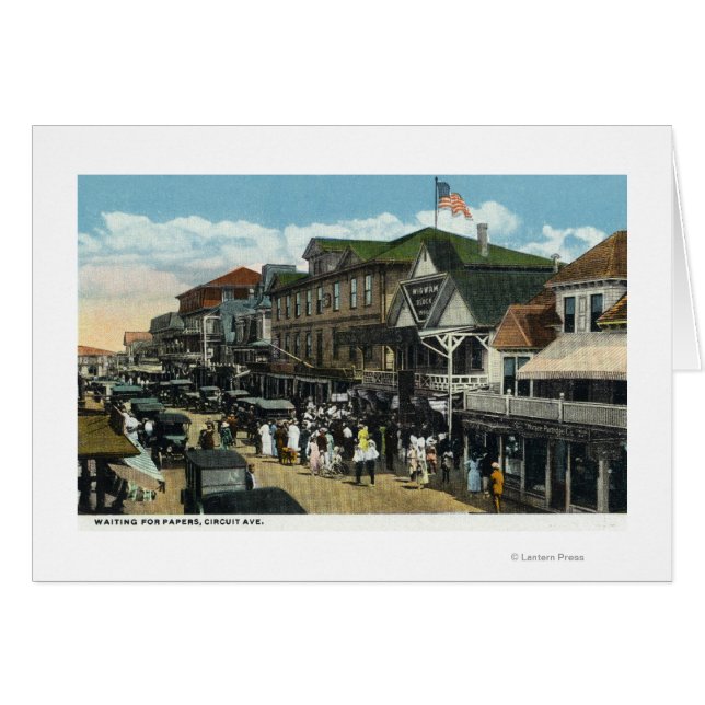 Martha's Vineyard, Circuit Avenue Scene (Vorderseite (Horizontal))