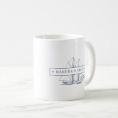 Martha's Vineyard Classic Tasse (VorderseiteRechts)