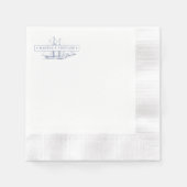 Martha's Vineyard Cocktail Napkin Serviette (Vorderseite)