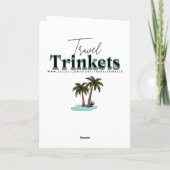 Martha's Vineyard | Farbige Abstrakte Kunst Karte (Rückseite)