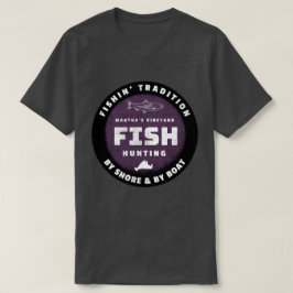 Martha's Vineyard Fishing T-Shirt - Lila Logo