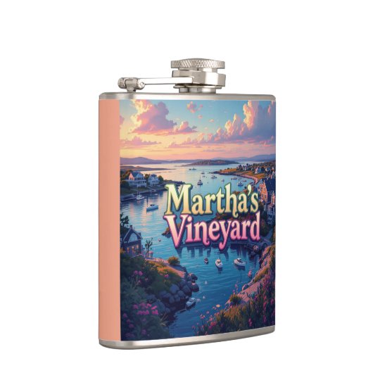 Marthas vineyard Flasche Flachmann (Rechts)