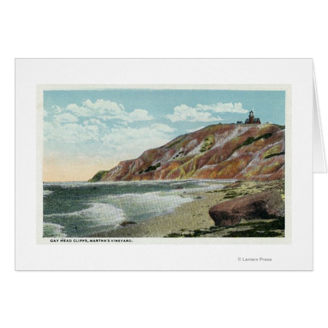 Martha's Vineyard, Gay Head Cliffs View (Vorderseite (Horizontal))