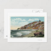 Martha's Vineyard, Gay Head Cliffs View Postkarte (Vorne/Hinten)
