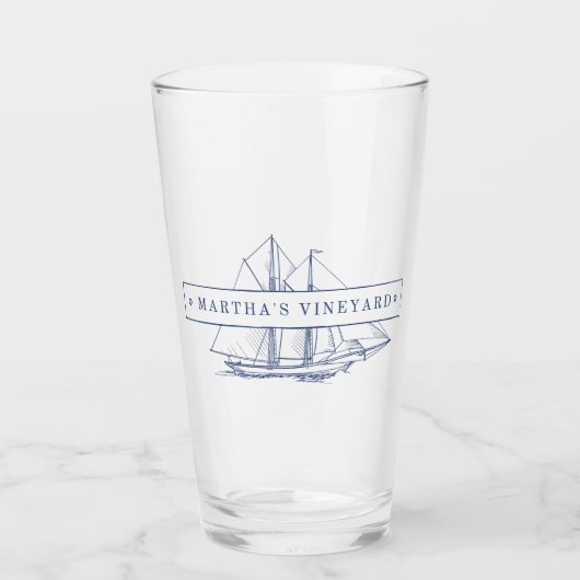 Martha's Vineyard Glass Cup Glas (Vorderseite)