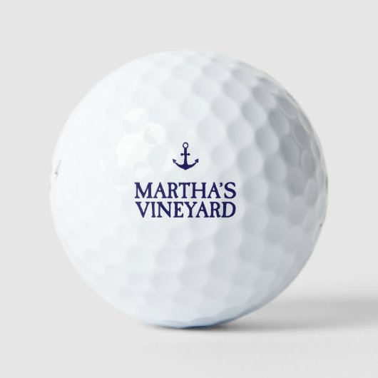 Martha's Vineyard Golf Balls Golfball (Vorderseite)
