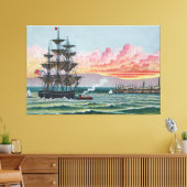 Martha's Vineyard große eingewickelte Leinwand (Insitu (Wohnzimmer))