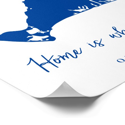 Martha's Vineyard Housewarming Geschenk Weingarten Poster (Ecke)