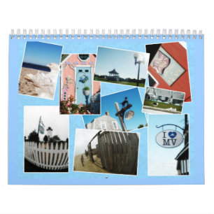 Martha's Vineyard-Insel-Farbkalender Kalender
