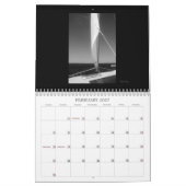 Martha's Vineyard-Insel-schwarzer u. weißer Kalender (Feb 2027)