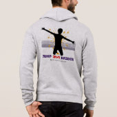 MARTHA'S VINEYARD Jaws Bridge Jump Zipper Hoodie (Rückseite)