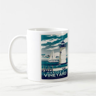 Martha's Vineyard Kaffee-Tasse - Größe 11oz Kaffeetasse